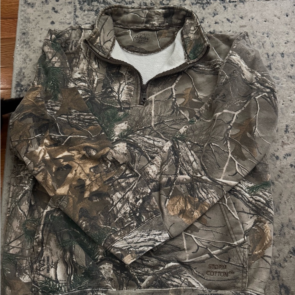 Cabela's Camouflage Half-Zip Jacket